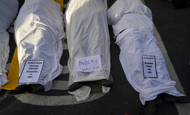 COP26 Climate Activist on the Ground